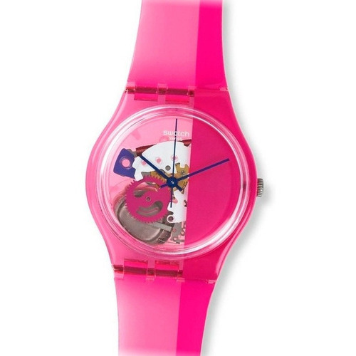 Reloj Swatch Mujer Gp145 Pinkorama Color de la malla Fucsia Color del bisel Fucsia Color del fondo Fucsia
