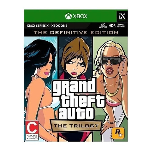 Grand Theft Auto: The Trilogy  Definitive Edition Rockstar Games Xbox One Digital