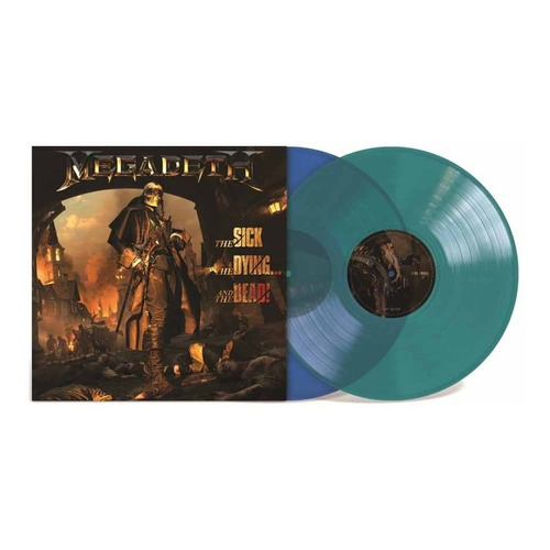 Megadeth Sick The Dying And The Dead 2 Vinilos Color