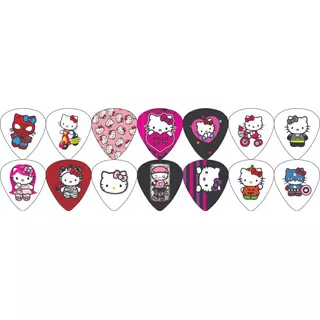 14 Palhetas Hallo Kitty Personalizada Aniver, Brind, Infatil