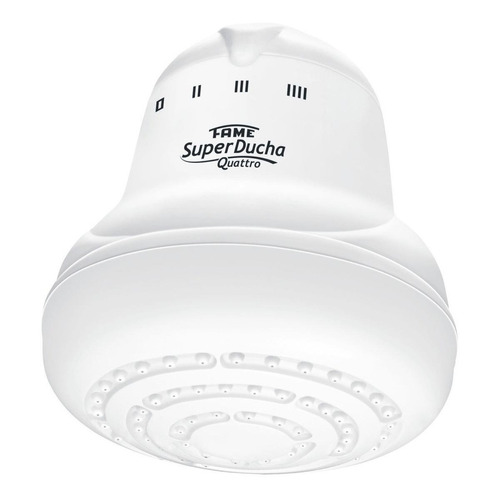 Ducha eléctrica de pared Fame Super Quattro Super  Quattro blanca 6800W 220V