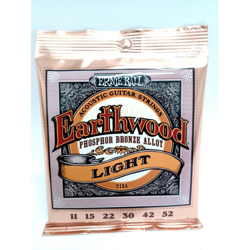 Ernie Ball Encordado Guitarra Acústica 2148 Earthwood 011 NO son bronce !