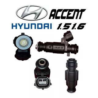 Inyector Gasolina Hyundai Getz Accent Elantra 1.3 1.6 Lts
