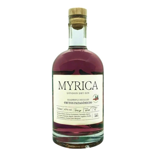 Gin Myrica Frutos Patagonicos 750cc
