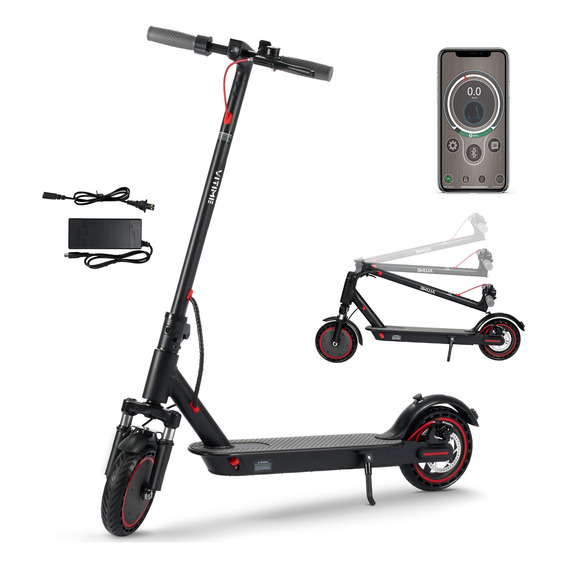 Scooter Eléctrico Plegable Control De Bluetooth 30km/h 350w