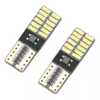 Bombillo Led Para Carros/ Vehiculos T10 Muelitas Luz Blanca 