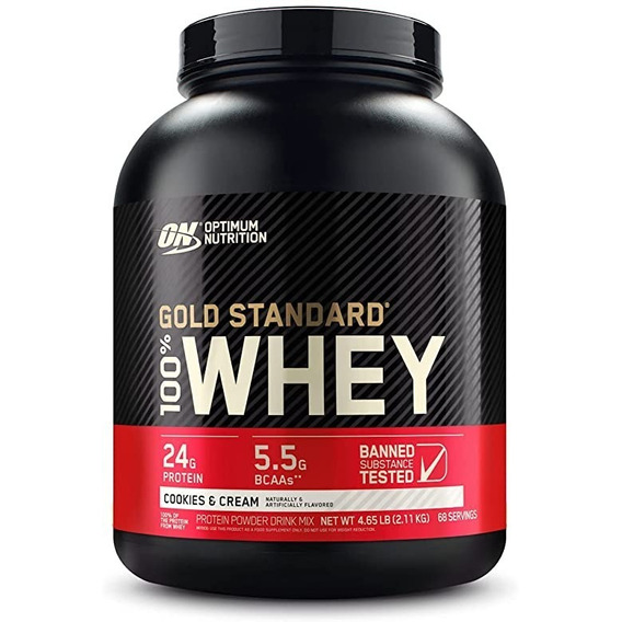 Proteína Whey En Polvo Optimum Nutrition Gold Standard 5 Lb