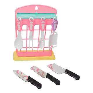 Cozinha Feliz Conjunto De Luxo Brinquedo Infantil Comidas Cor Variado