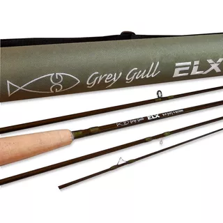 Caña Mosca Fly Grey Gull Elx #5, 9' - Flybaires -