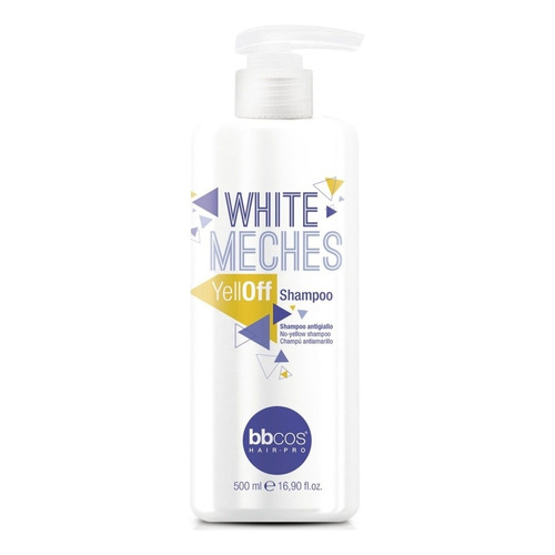 Shampoo Matizador White Meches Bbcos Yell Off 500ml