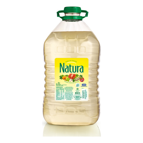 Aceite de girasol Natura botellasin TACC 5 l 