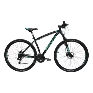 Mountain Bike Venzo Shadow Series Loki Evo R29 18  21v Frenos De Disco Mecánico Cambios Shimano Color Negro/teal  