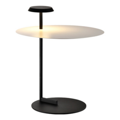 Lampara De Mesa Velador Pie Apoyo 1 Led 12w Deco Moderno Cie