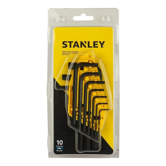 Llaves Bristol Stanley Jgo 10 Pc 1.5 10mm 69-253