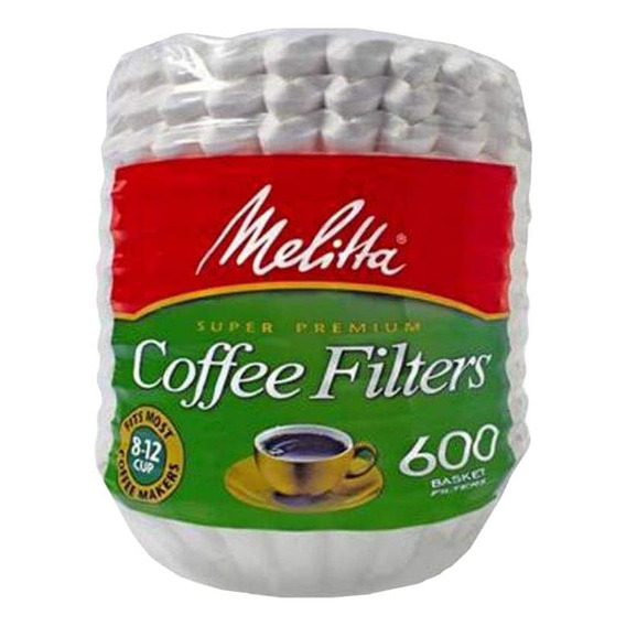 Filtros De Café Melitta 600 Cestas, Paquete De 600 812 Tazas