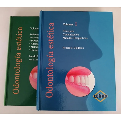 Libros Odontología Estética Dental 2 Tomos Goldstein Lexus