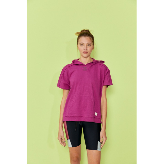 Remera Over Hoodie Umbro X Des Magenta Mujer Desiderata