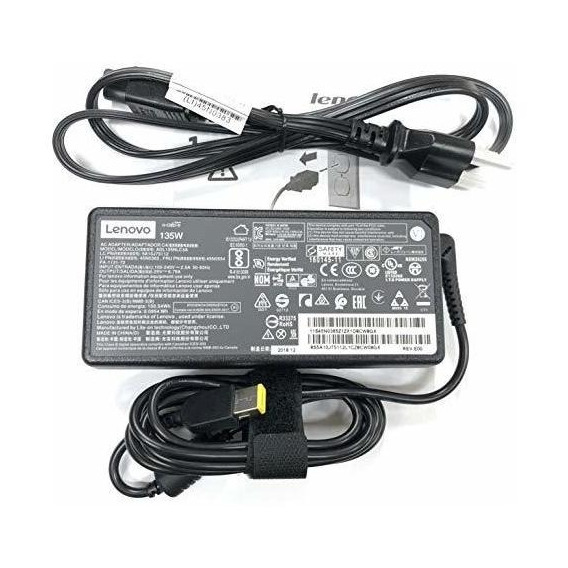 Cargador Para Laptop Lenovo 20v 6.7a 135w Slim Tip