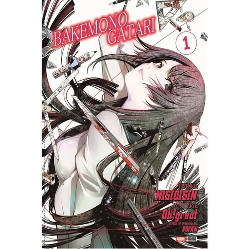Manga Bakemonogatari Volumen 1 Panini México