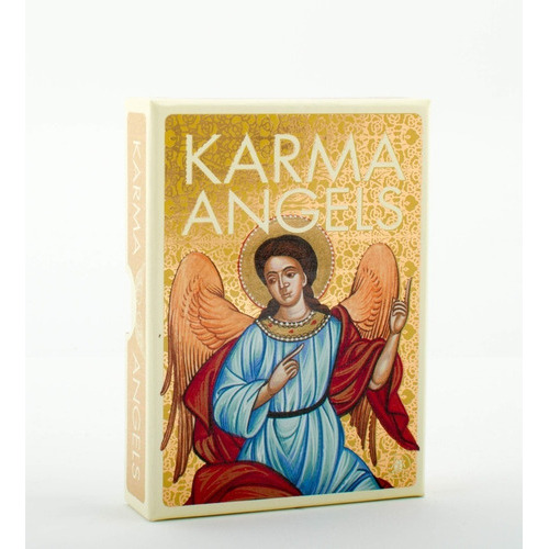 Karma Angels ( Libro + Cartas ) Tarot, De Atanas Atanassov. Editorial Lo Scarabeo, Tapa Blanda En Español, 2018