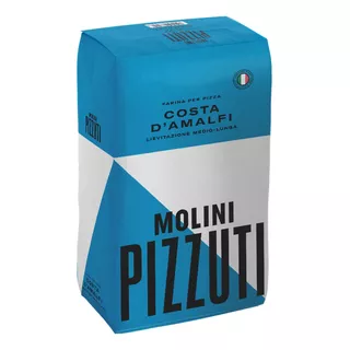 Harina Para Pizza Italiana De Trigo Suave Costa Amalfi 5kg