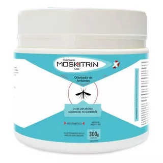 Moskitrin 300g Odoriza Ambiente Repele Mosquitos Pernilongos