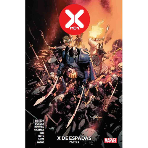 X-men 23 X De Espadas Parte 02, De Tini Howard. Serie X-men Editorial Panini Marvel Argentina, Tapa Tapa Blanda, Edición 1 En Español, 2023