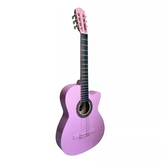Guitarra Clásica Ocelotl Trainee P1m Para Diestros Rosa Arce Barniz Brillante