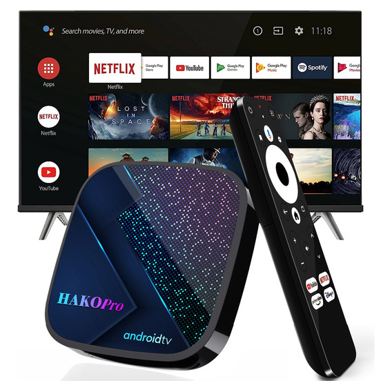 Android Tv Box Sistema Original De Google 11.0 Hakopro 64gb