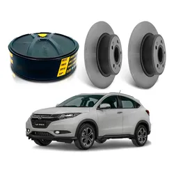  Disco Freio Traseiro Hrv 1.8 2015 A 2018