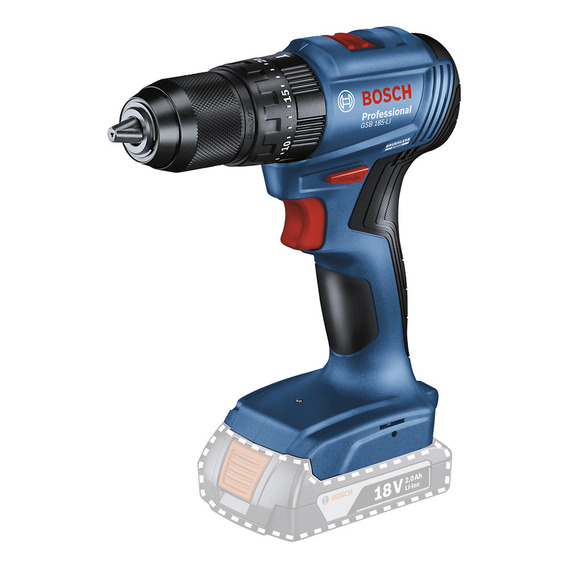 Taladro Percutor Inalámbrico 1/2  Bosch Gsb 185-li 18v Sb