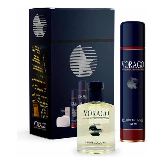 Pack Perfume Masculino Vorago 50ml + Desodorante 100ml Febo