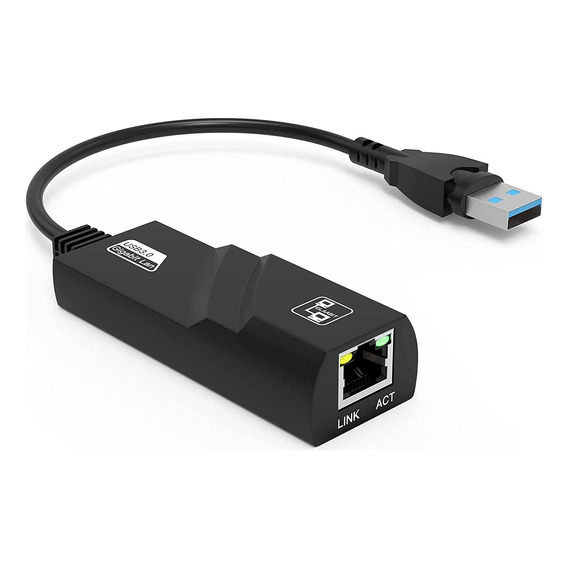 Adaptador Ethernet Usb 3.0 A Rj45 Gigabit Lan 1000mbps