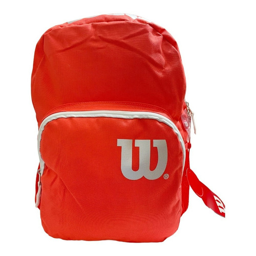 Morral Escolar Mochila Universitaria Wilson Bolso Niña Color Coral Diseño de la tela Sweet