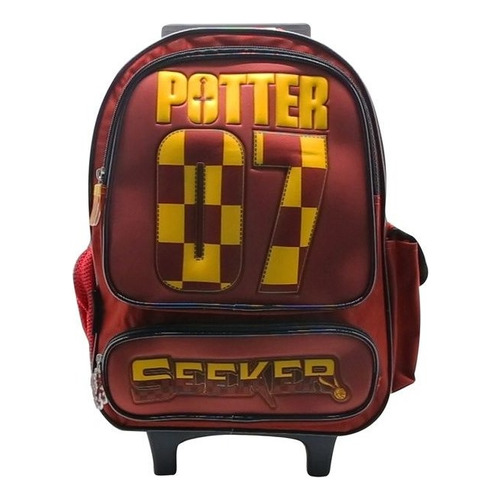 Mochila Escolar Carro 16 PuLG Harry Potter Hp300 Cresko Color Bordó