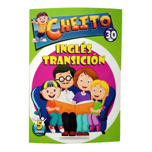 Cartilla Libro Cheito Ingles Transición Para Niños