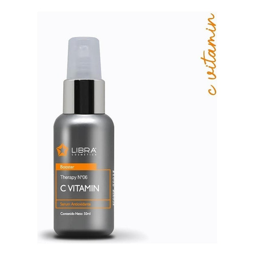 Booster Serum Vitamina C 10% Antioxidante 50gr Libra Momento de aplicación Día/Noche Tipo de piel TodoTipoPiel