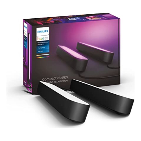 Philips Hue Play Bar Doble White&color Ambience Para Tv