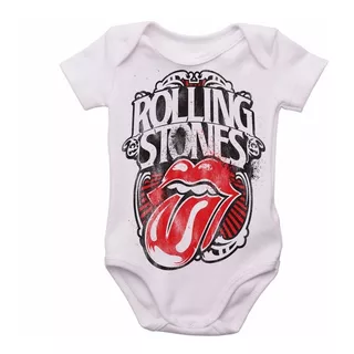 Bodie Criança Infantil Roupa Bebê Nenê Rolling Stones Rock