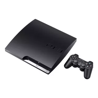 Sony Playstation 3 Slim 160gb Standard Cor  Charcoal Black