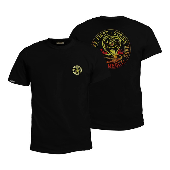Una Camiseta Karate Kid 80´s Cobra Kai Logo Arte Marcial Fph