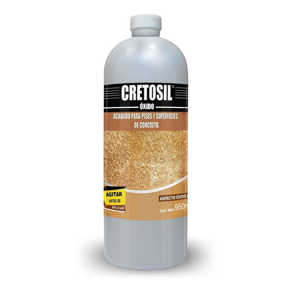Cretosil Óxido - Oxidante Para Concreto 950 Mls. Concentrado