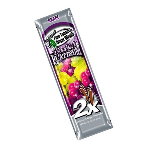 Papel Para Armar Blunt Saborizadas Sedas Sabor Grape Grow