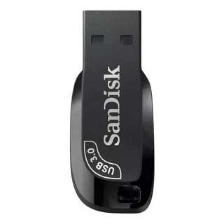 Pendrive 128gb Sandisk Ultra Shift Usb 3.0 Negro Liso