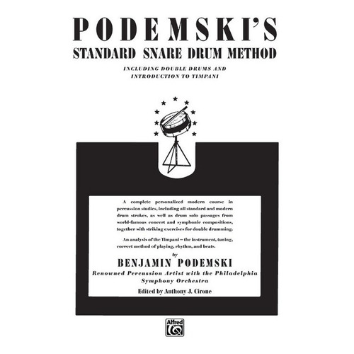 Podemiski's Standard Snare Drum Method: Including Double Dru