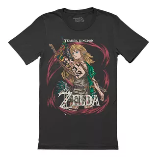 Polera Link Zelda Totk Estampados Gamer Y Videojuegos Unisex