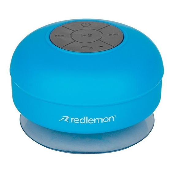 Parlante Redlemon 77243 portátil con bluetooth waterproof blue 