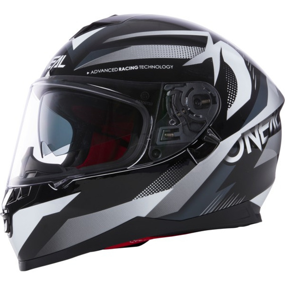 Casco Oneal Challenger Exo Doble Visor Moto Negro/blanco 