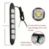 Luces Led Flexibles Para Auto-camioneta-camion D2r Negro Blanco Neutro