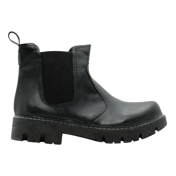 Botas Borcegos Mujer Elastico Taco Bajo Susy